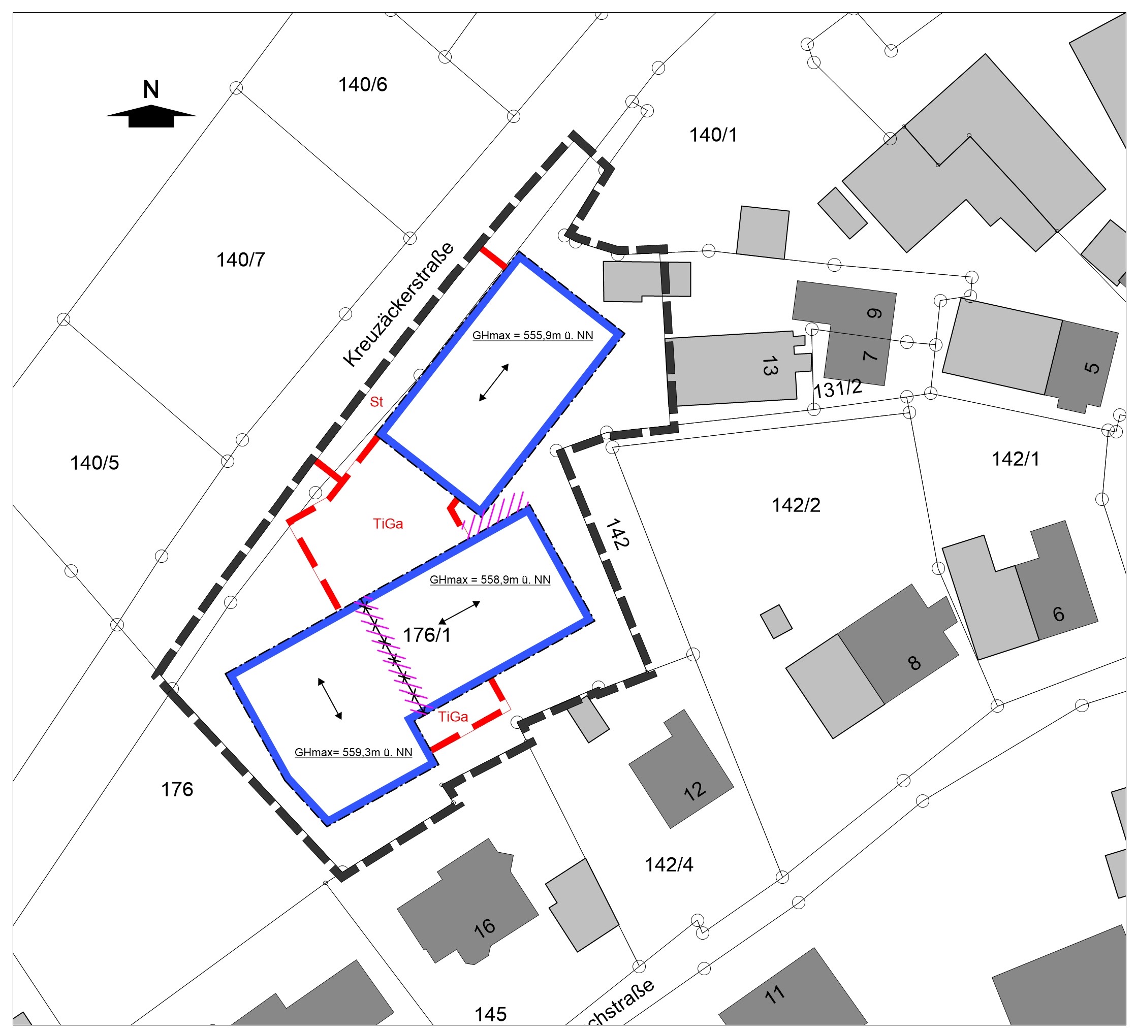  Lageplan BPlan KÄ II - 4. Änderung 