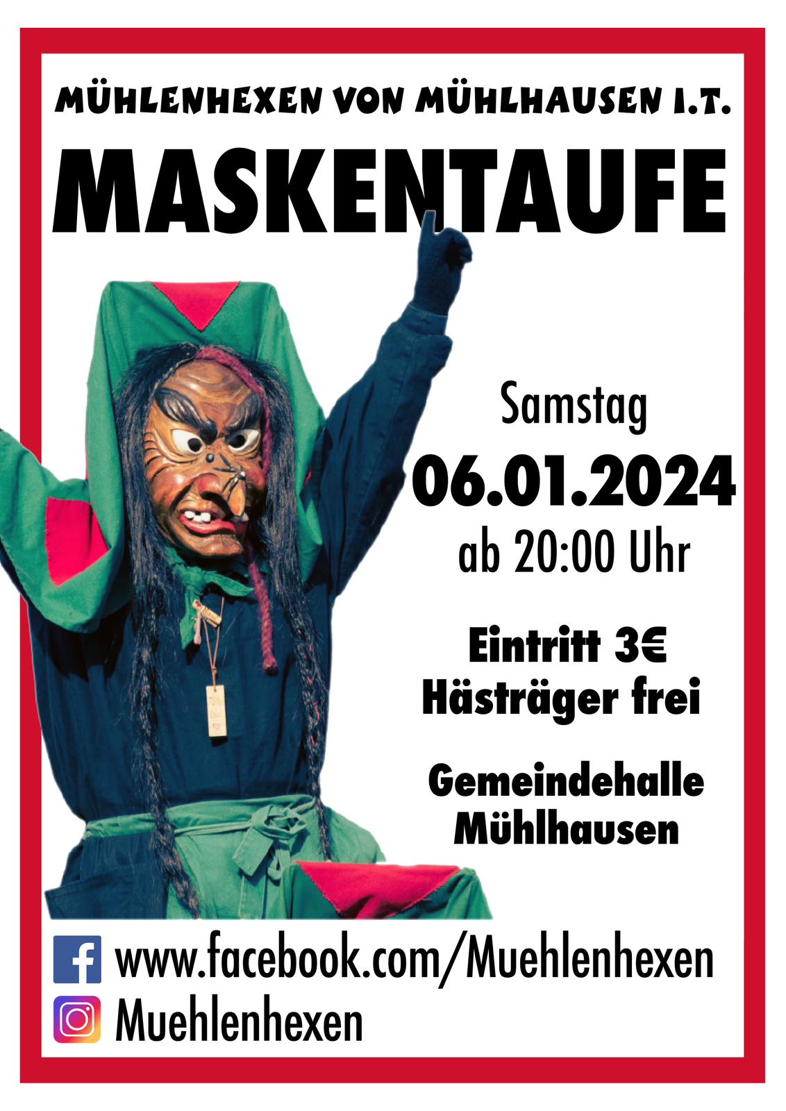  Maskentaufe 