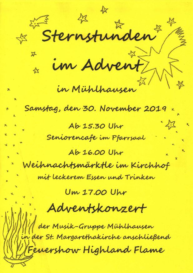  Sternstunde im Advent 2019 