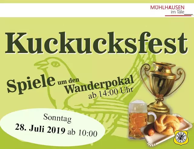 Kuckucksfest findet statt!