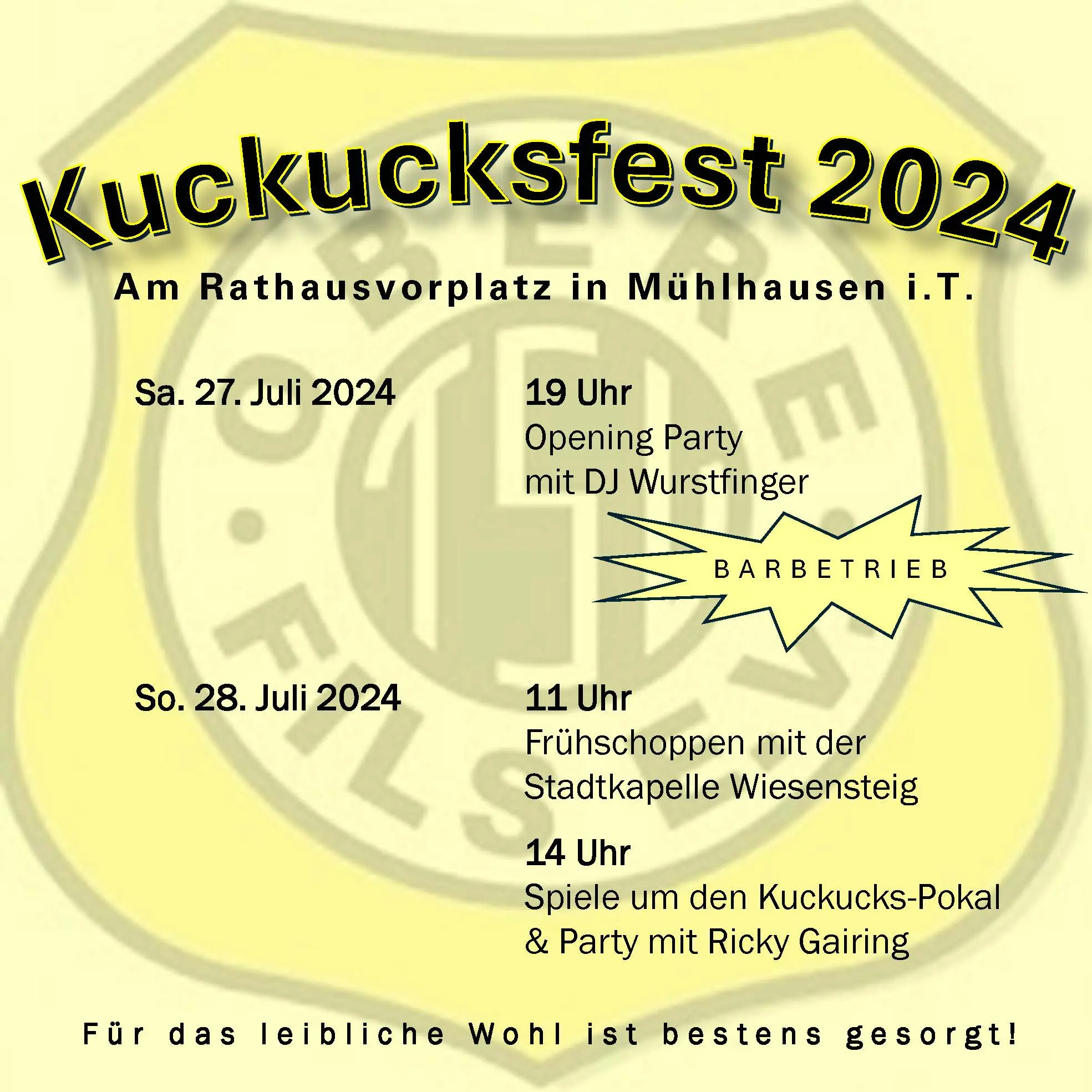 Kuckucksfest 2024